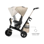 Детска триколка с родителски контрол Easytwist, Бежова, KinderKraft NEW024565-4