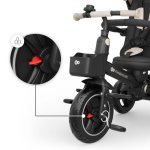 Детска триколка с родителски контрол Spinstep 2 Plus, Бежова, KinderKraft NEW024770-5