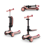 Детска тротинетка Halley 2 Rose Pink, KinderKraft KRHALL02PNK0000-1
