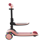Детска тротинетка Halley 2 Rose Pink, KinderKraft KRHALL02PNK0000-10
