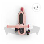 Детска тротинетка Halley 2 Rose Pink, KinderKraft KRHALL02PNK0000-5
