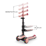 Детска тротинетка Halley 2 Rose Pink, KinderKraft KRHALL02PNK0000-6