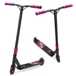 Детска тротинетка с две колела Deluxe Stunt, розова, Boldcube SKY054-1