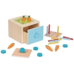 Детски дървен комплект за обучение 4 в 1, Монтесори, Tooky Toys TK320-1