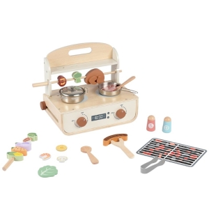 Детски дървен кухненски комплект, Tooky Toys TP547-4