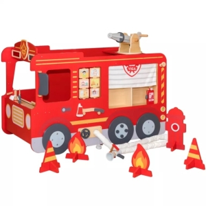 Детски кът за игра Пожарна станция, Viga Toys 44712-1