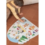 Детски пъзел с 18 XXL части, Зимни игри, Goula 11101004908-2