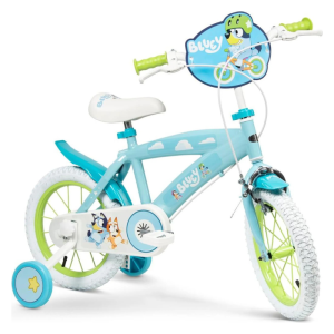 Детски велосипед с помощни колела 14", Bluey, Toimsa 1459-1
