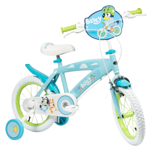 Детски велосипед с помощни колела 16", Bluey, Toimsa 1659-1