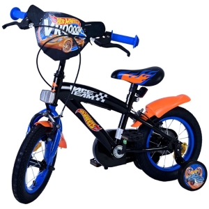Детски велосипед с помощни колела Hot Wheels, 12 инча, Volare Bicycles 31257-SAFW-9