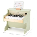 Детско дървено пиано с ноти, Viga Toys 44274-7