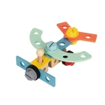 Дървен уокър за прохождане, Камион с инструменти, Tooky Toys TJ931-3