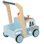 Дървен уокър за прохождане, Камион с инструменти, Tooky Toys TJ931-6