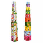 Кубчета с животни и думи на български език Lelin Toys skc1478-1