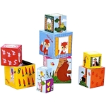 Кубчета с животни и думи на български език Lelin Toys skc1478-4