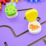 Монтесори стена с активности Трицераптос, Viga Toys 44753-4