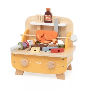 Дървено барбекю с грил за игра, Viga Toys 44294-1