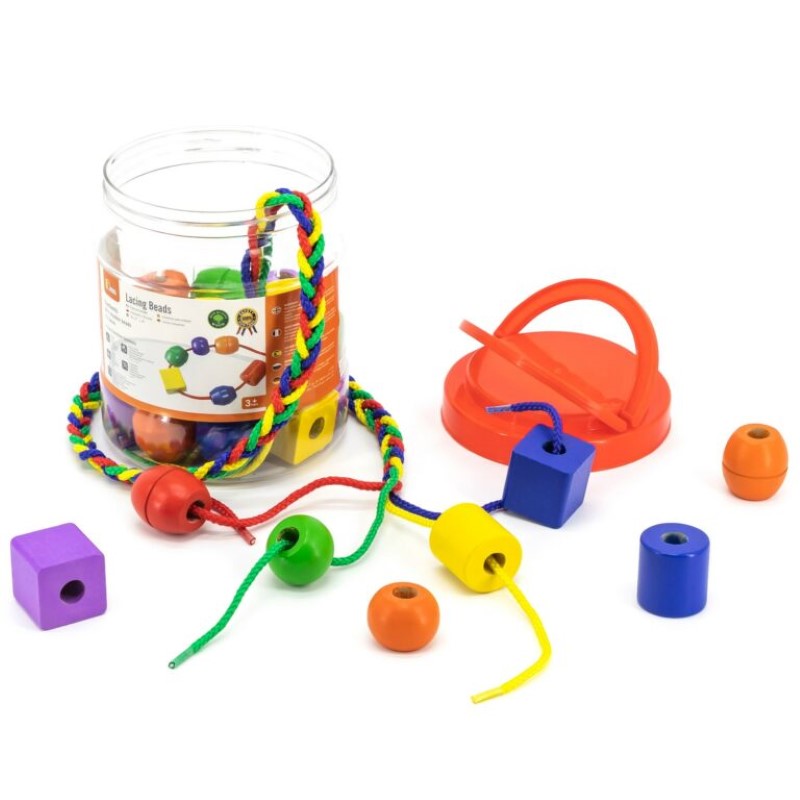 darvena-nizanka-s-manista-viga-toys-58304-1 Дървена низанка с мъниста, Viga Toys 58304-1
