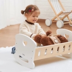 Дървено легло-люлка за кукли Сърце, Viga Toys 44850-4