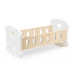 Дървено легло-люлка за кукли, Viga Toys, 44850