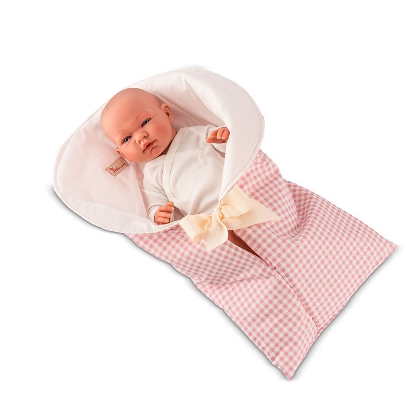 asi-dolls-spalen-chuval-za-kukla-36-46-sm-patrisiya-3712509 Розов спален чувал за кукла от 36 до 46 см Asi Dolls колекция Патрисия