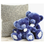 Плюшено мече Dark Blue Histoire d'Ours 30 см Doudou в наситен тъмносин цвят 1