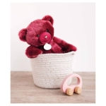 Плюшено мече Rosewood Histoire d'Ours Doudou - 30 см, меко с елегантен наситен цвят 1