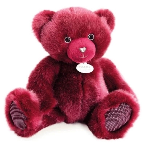 Плюшено мече Rosewood Histoire d'Ours Doudou - 30 см, меко с елегантен наситен цвят